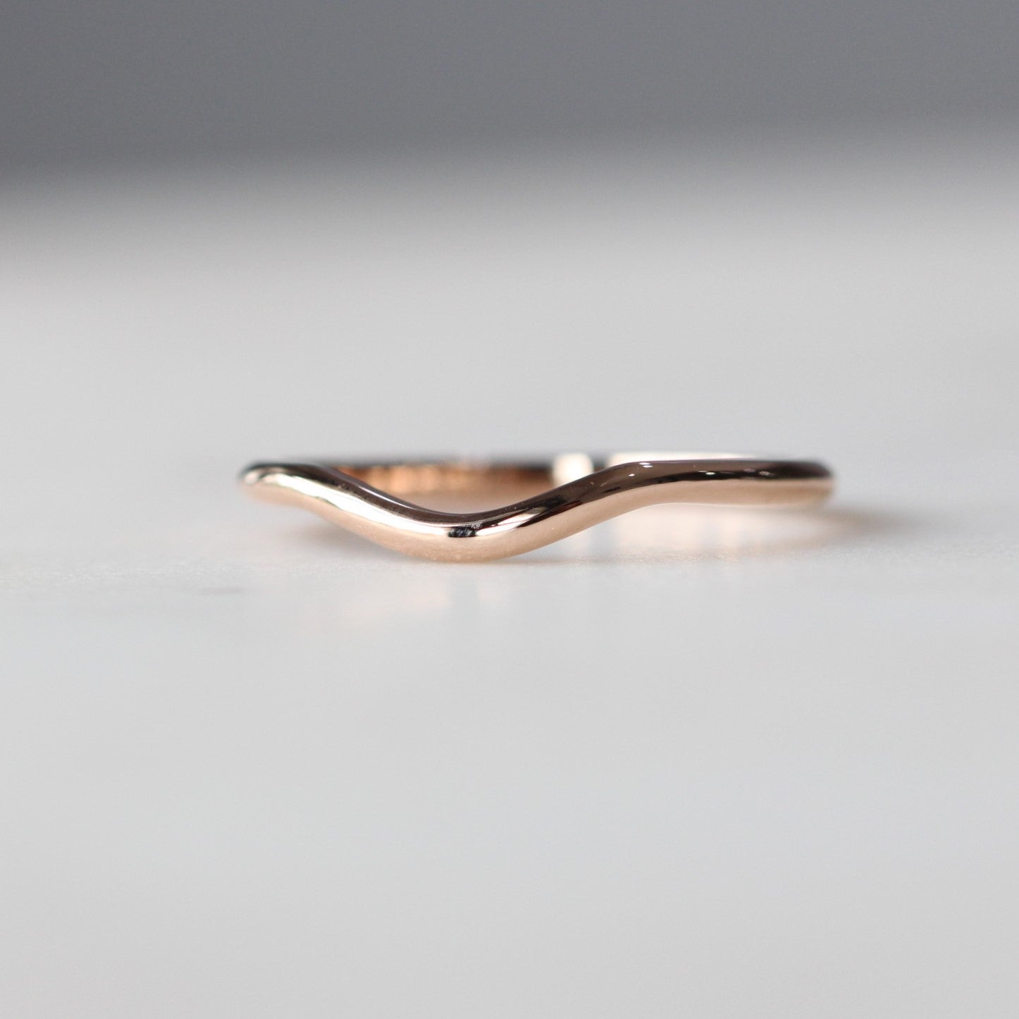 wave wedding band