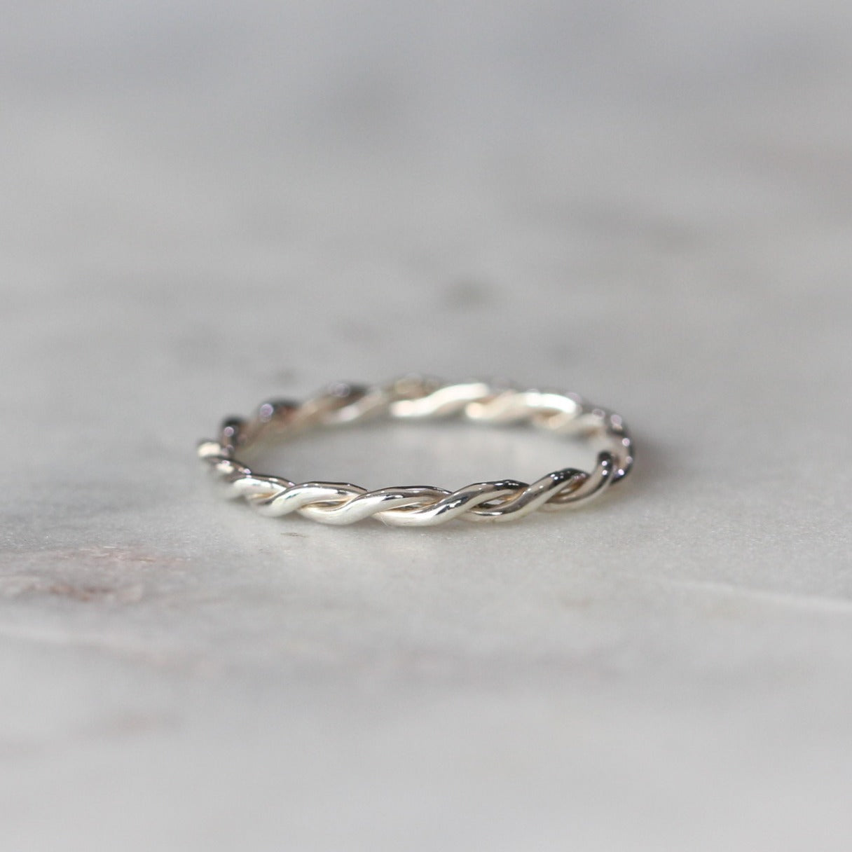 gold twist ring